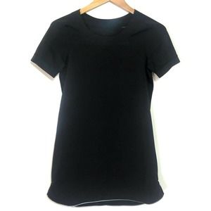 IVIVVA Girls Lululemon Black Short Sleeve Dress